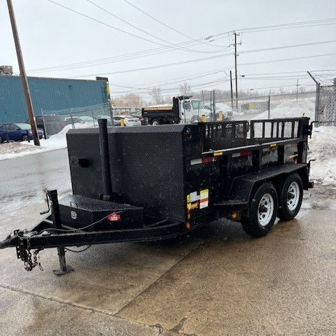 Cargo, Utility Trailers  2021 Miska 5 Ton Contractor Dump Trailer Photo